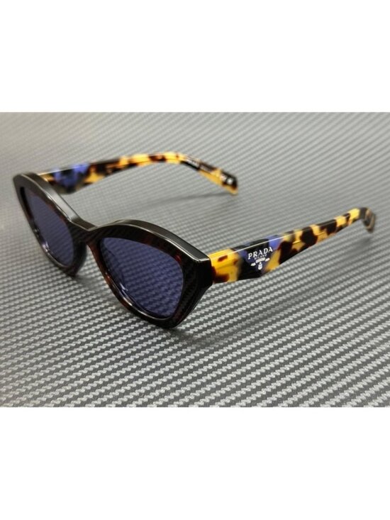 New PRADA Women Havana Sunglasses 52-19-140 main image 5